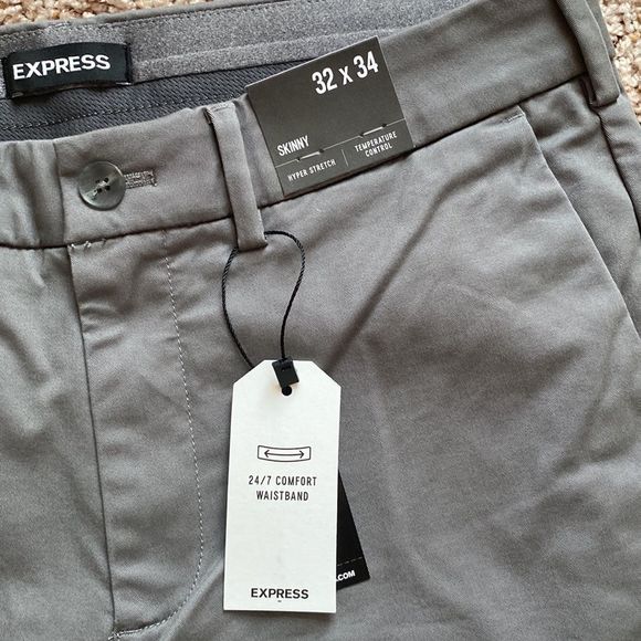 NWT Express Gray Pants - Picture 4 of 8